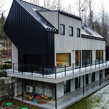 Chalet Flodhaus- Bord Riviere St-Maurice Saint Roch de Mekinac Bagian luar foto