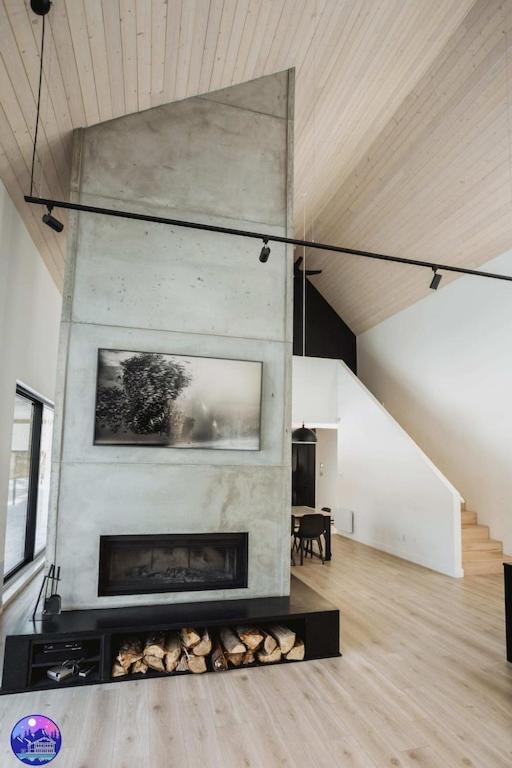 Chalet Flodhaus- Bord Riviere St-Maurice Saint Roch de Mekinac Bagian luar foto