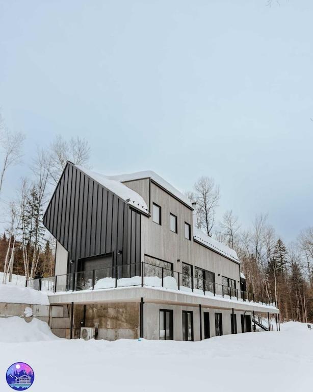 Chalet Flodhaus- Bord Riviere St-Maurice Saint Roch de Mekinac Bagian luar foto