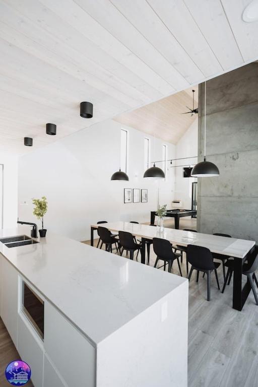 Chalet Flodhaus- Bord Riviere St-Maurice Saint Roch de Mekinac Bagian luar foto