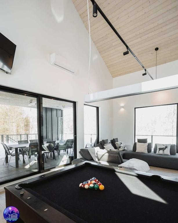 Chalet Flodhaus- Bord Riviere St-Maurice Saint Roch de Mekinac Bagian luar foto